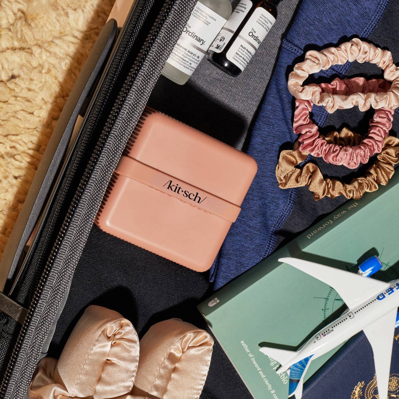 Compartment Travel Case - Terracotta