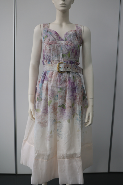 Floral Bustier Dress