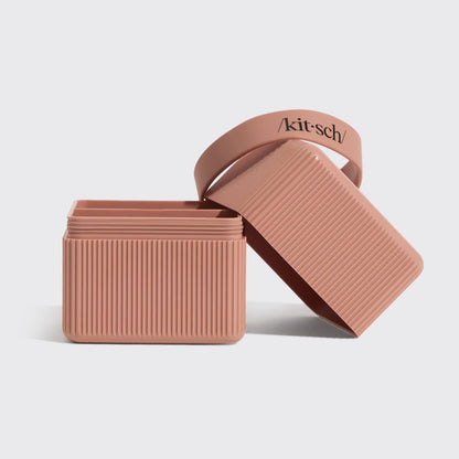 Compartment Travel Case - Terracotta