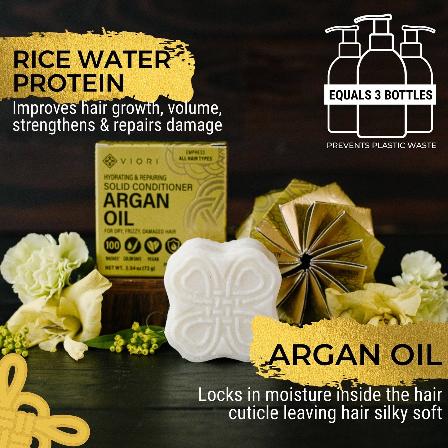 Argan Oil Shampoo Bar | Empress