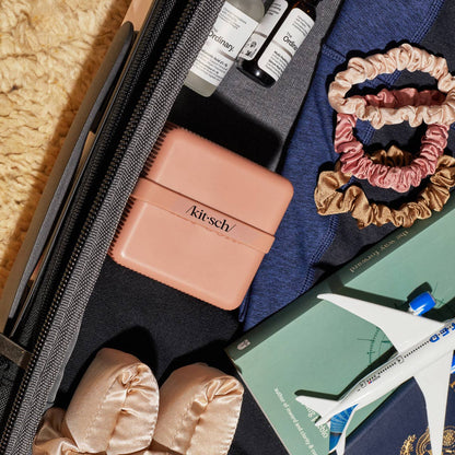 Compartment Travel Case - Terracotta