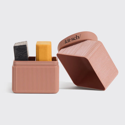 Compartment Travel Case - Terracotta