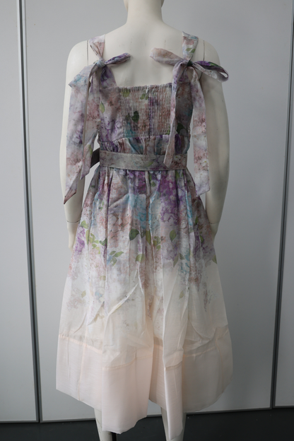 Floral Bustier Dress