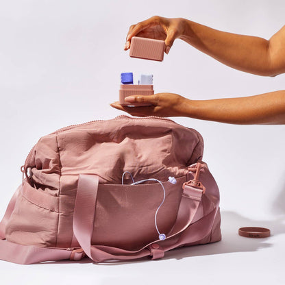 Compartment Travel Case - Terracotta